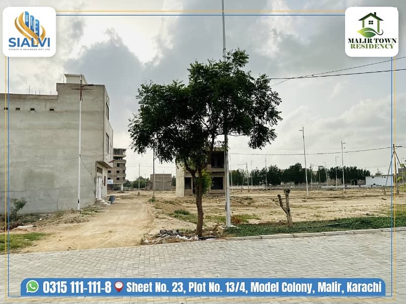 Spacious Residential Plot Is Available For Sale In Ideal Location Of Malir Town Residency 24