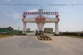8O Sq Yards Plot For Sale In Seven Wonders City Phase 1