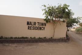 Plot For Sale In Malir Town Residency Phase 5 West Open Corner 50 Feet Wide Road Saifullah Sialvi