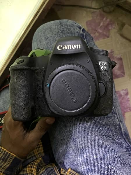 canon 6d body with box 70-200 2.8 Lance & battery grip 1