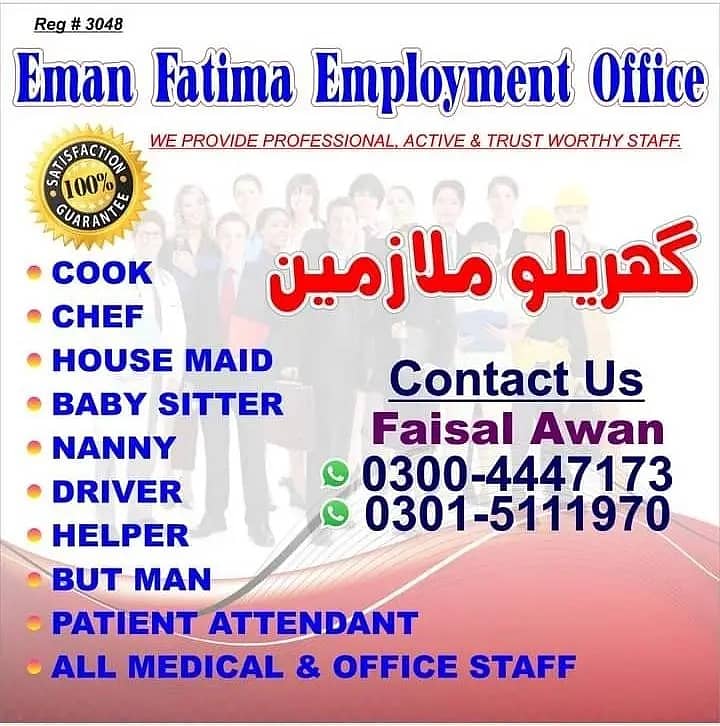 Maids / House Maids / Couple / Patient Care / Nanny / Baby Sitter 2