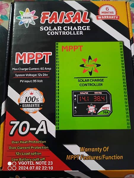 MPPT Solar Charge Controller - 70A 1