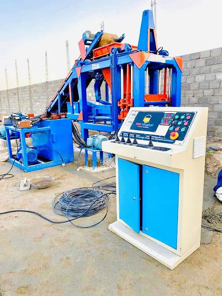 Paver Making Machine/ Concrete Paver block machine sale in pakistan 16