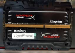 HyperX Beast gaming ram 8gb | 2400mhz ddr3 ram