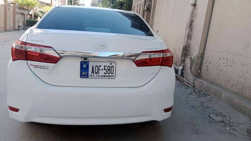 Corolla XLI 2020 Modal Automatic Islamabad Number 4