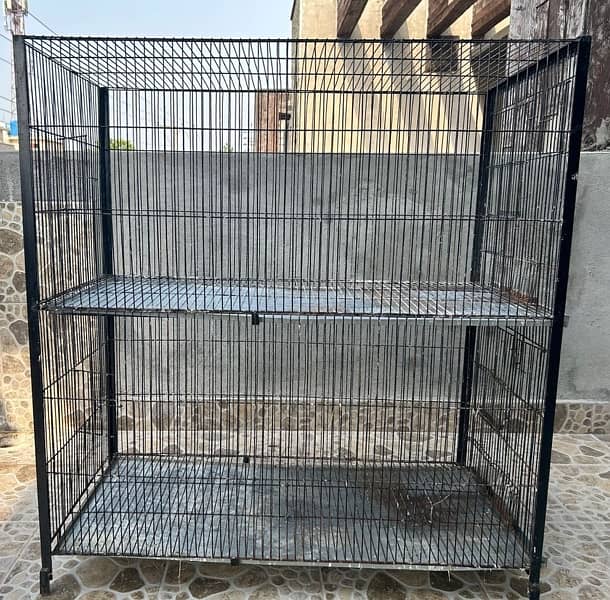 double cage for lovebirds or java 2