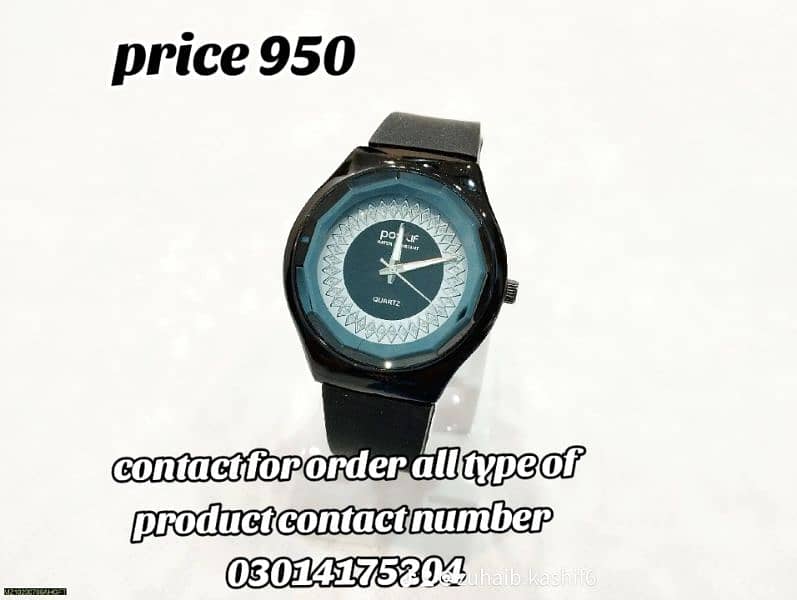 stylish analog woman's wrist watch 1