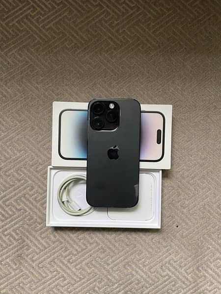 Iphone 14 pro with full box non pta 2