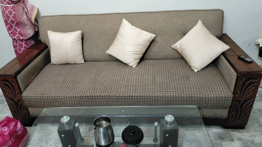 5 Seater Sofa Set (3+1+1) 3