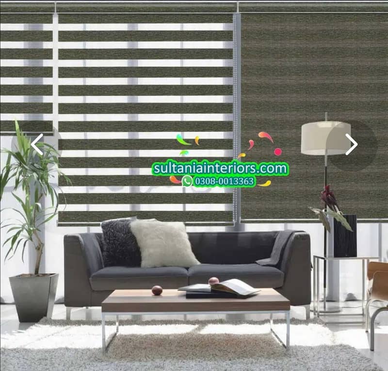 Window Roller Blinds Zebra Blinds PVC Wall Panels 2x2 Ceilings. 8
