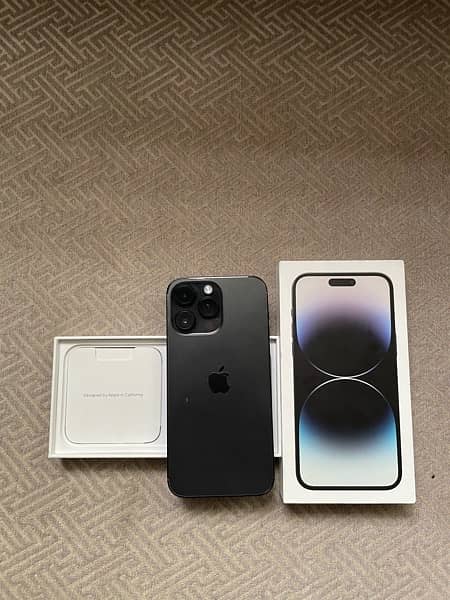 Iphone 14 pro max full box non pta 6