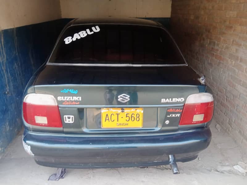 Suzuki baleno 2000 model argent sale used car good condition 5