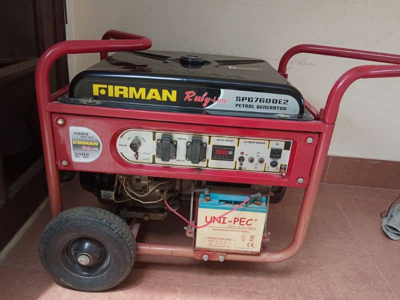 Firman Petrol Generator SPG 7600 E2 1