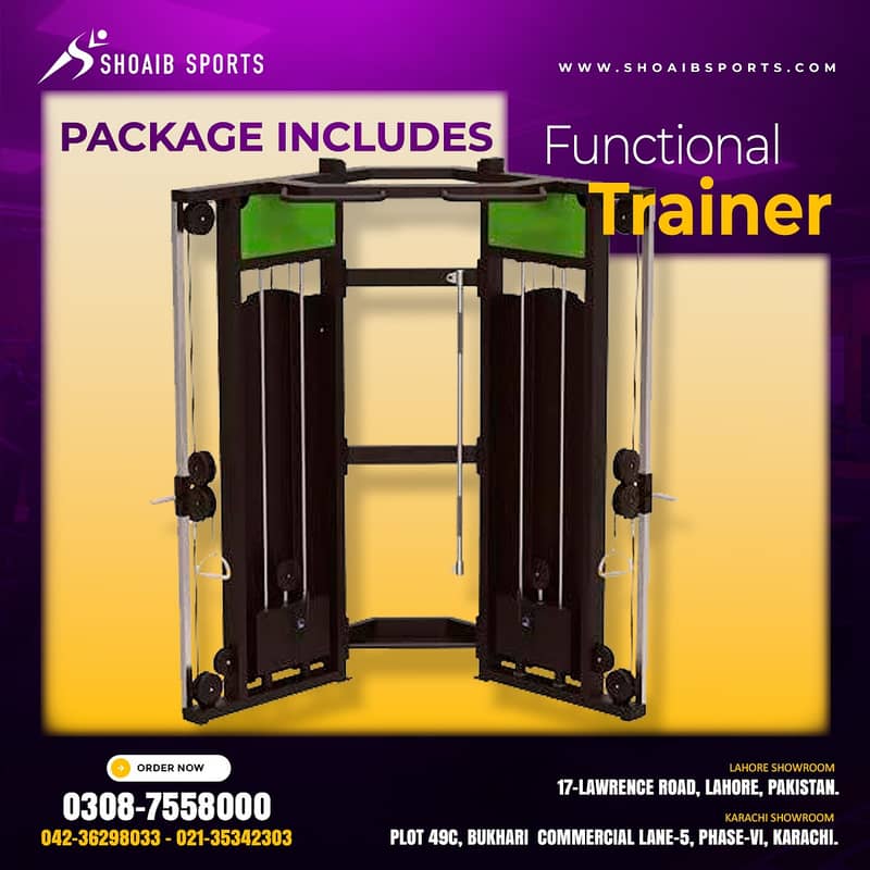 Precore Design Commercial Complete Gym setup for sale-Shoaib Sports 2