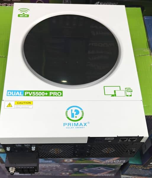 Primax Galaxy Series Dual PV5500+Pro 4KW Solar Hybrid Inverter 1