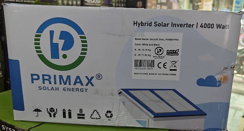 Primax Galaxy Series Dual PV5500+Pro 4KW Solar Hybrid Inverter 6