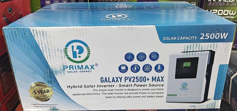 Primax Galaxy Series PV2500+Max 1.5KW Solar Hybrid Inverter 5