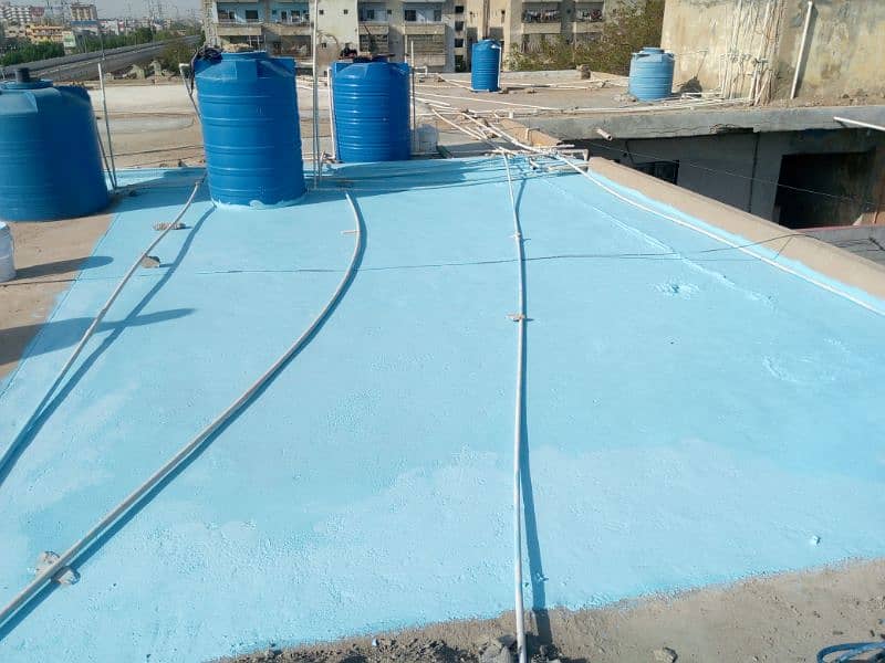 waterproofing leakage seepage washroom roof tank service 2