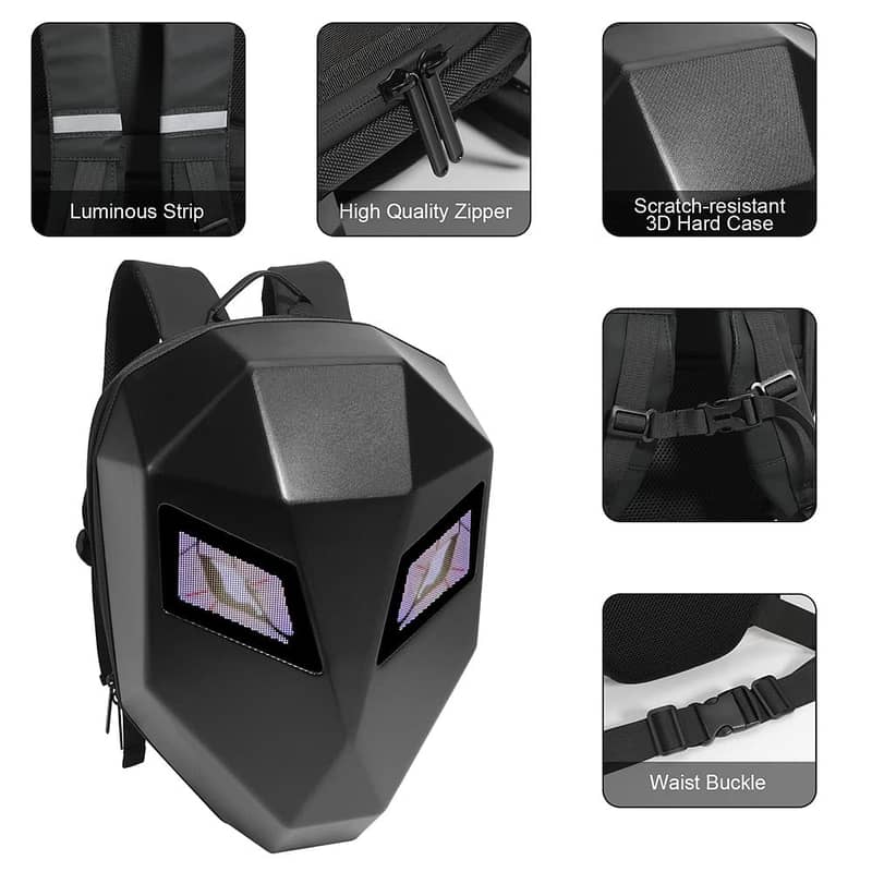 LED Light Backpack 3