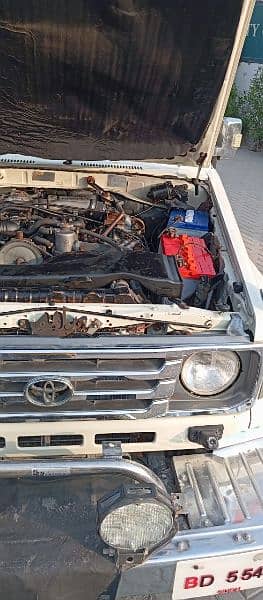 Toyota land cruiser bj 74 deisal 3500 cc Model 1986 import 2006. 19