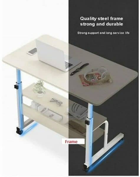 Laptop table study table Easy to use for bed side 4