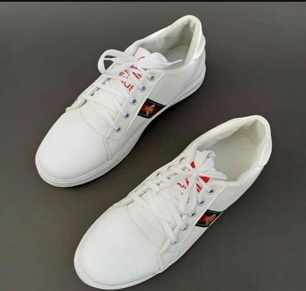 Men's sports shoes white delivery free 3