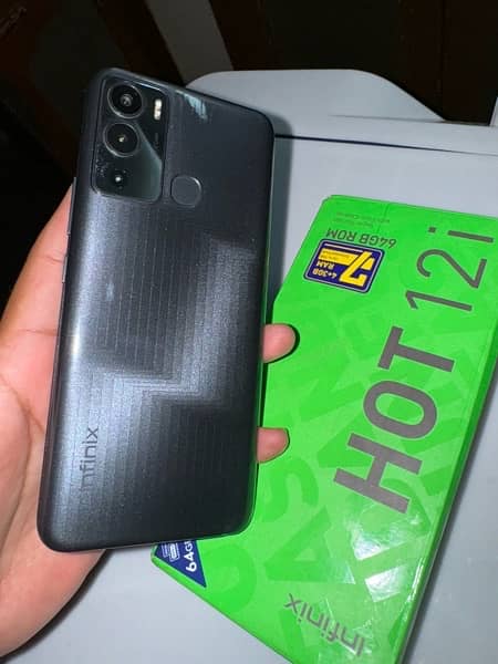 Infinix Hot 12i 10/10 condition urgent sale 1