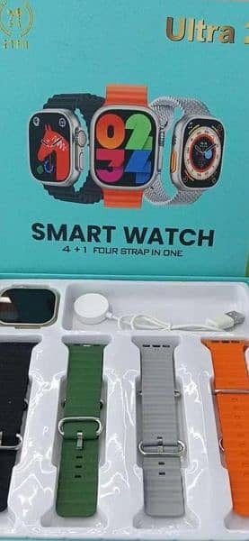 ultra smartwatch with 4 belts 1
