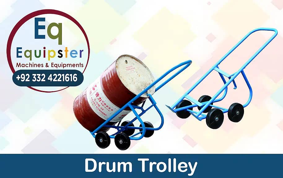 Drum trolley, tilter, drum mover, drum transporter pakistan drum mover 9