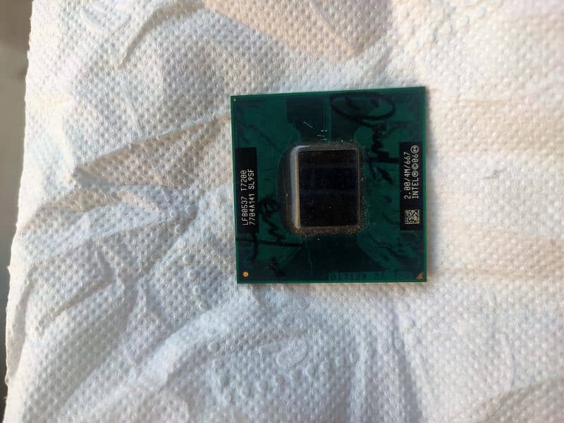 2 Duo T7200 Processor Notebook Laptop CPU 1