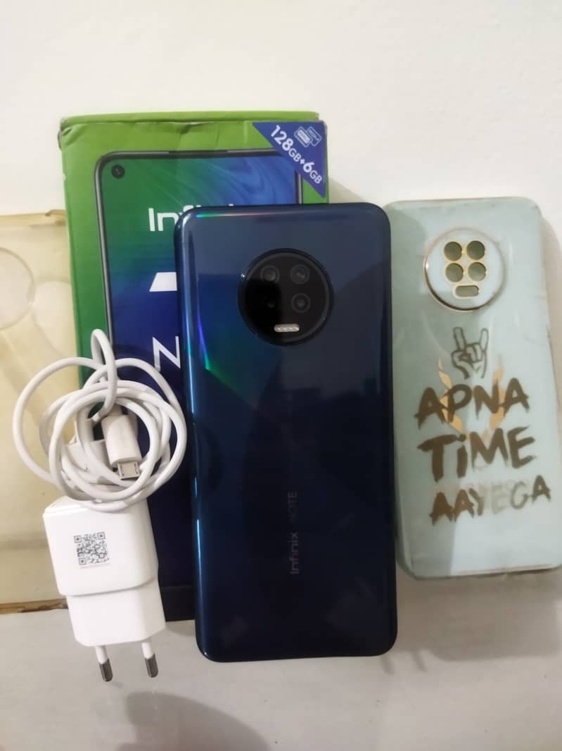 ‍ *INFINIX Note 7 6/128 Gb For Sale*  *Complete Box Charger ,C 3