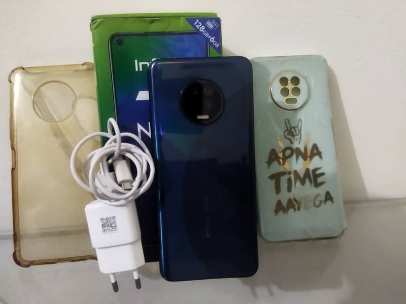 ‍ *INFINIX Note 7 6/128 Gb For Sale*  *Complete Box Charger ,C 4