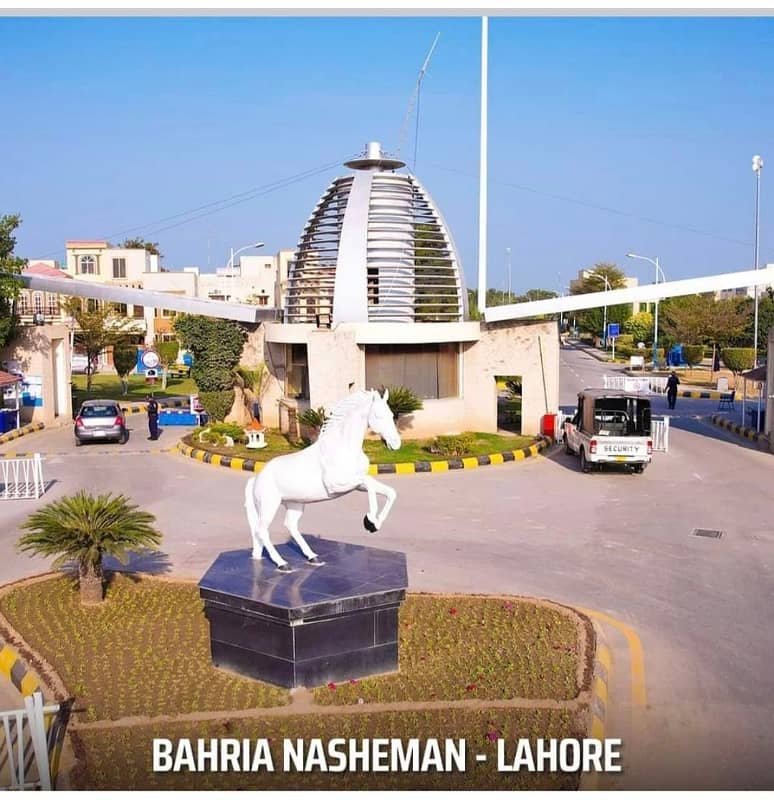 Easy Installments 5 Marla, 10 Marla Residential and 5.33 Marla Commercial Plots Available in Bahria Nasheman Ferozepur road Lahore 3