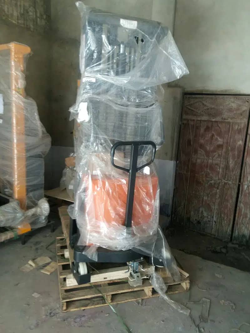 electrical forklifter, manual stacker, battery lifter, manual lifter, 12