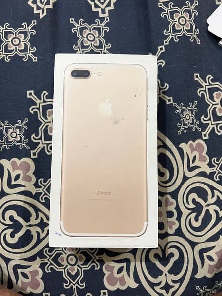 iphone 7plus PTA APPROVED with box 7