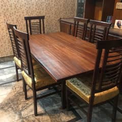 dinning table chair set new condition