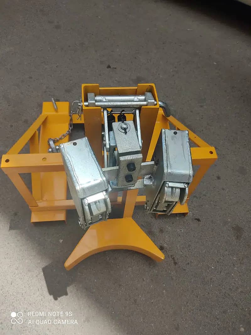 fork lifter attachment for drum lifting, drum fork lifter extention 11