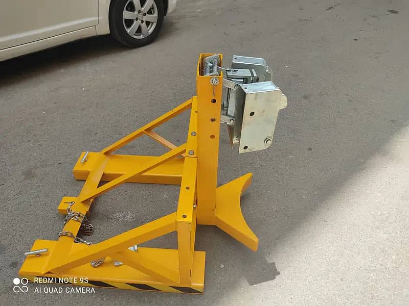 fork lifter attachment for drum lifting, drum fork lifter extention 12