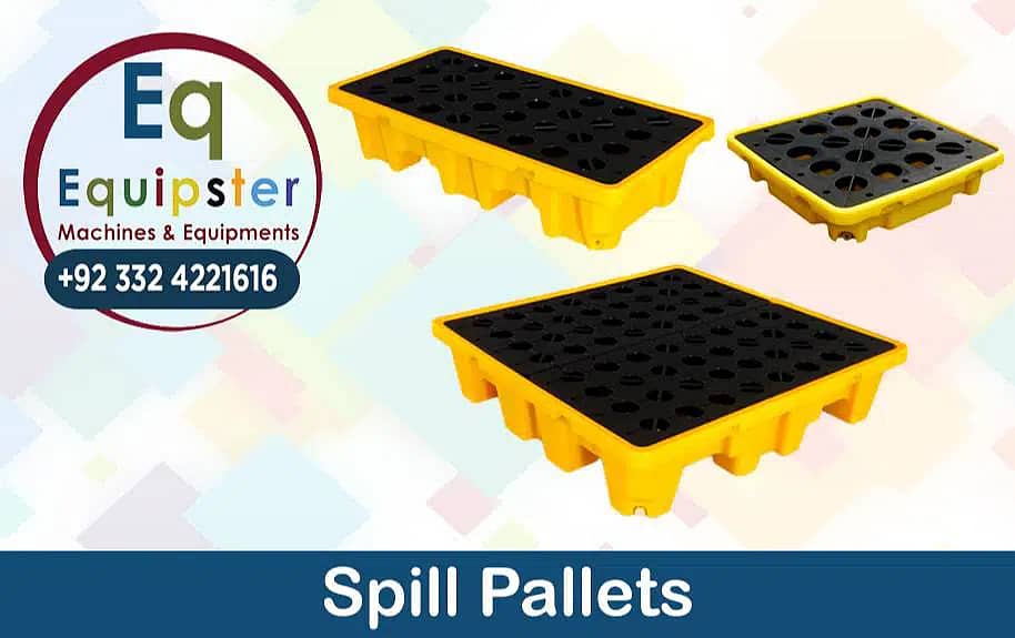 spill containment pallet for drums, drum spill pallet, ibc pallet 18