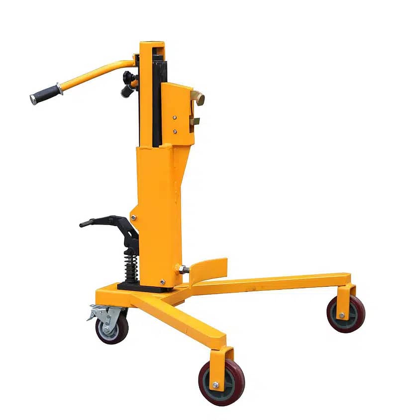 hydraulic drum lifter trolley, drum carrier, drum picker, drum lifter 5