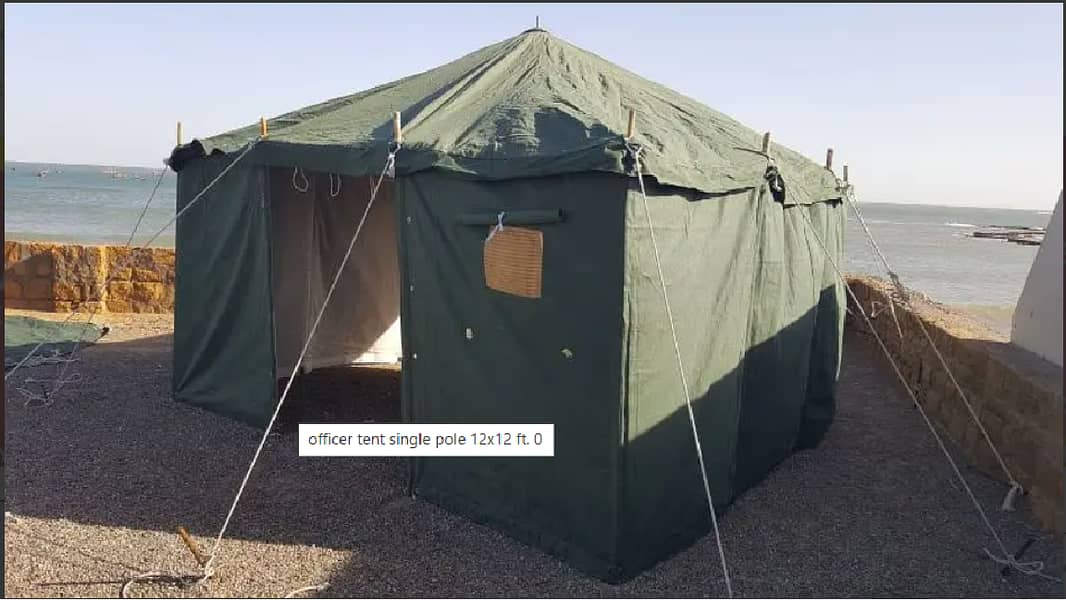 Officer tent 12 x 12 canopy shade gazebo 1