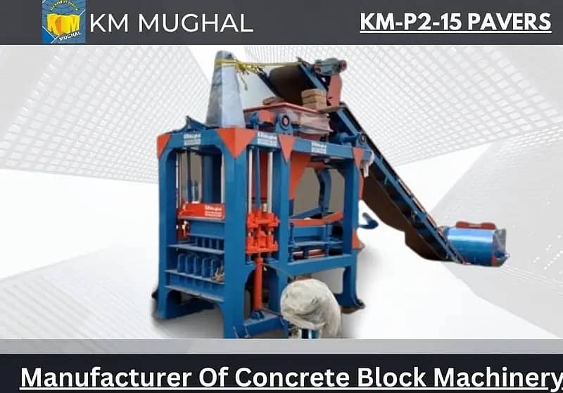 Block Making Machine / Concrete Block Machinery/ Paver machine 18