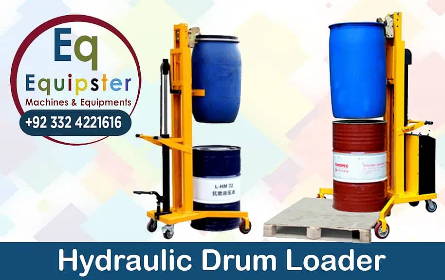 Drum lifter, drum loader trolley pakistan, drum loading off loading 19