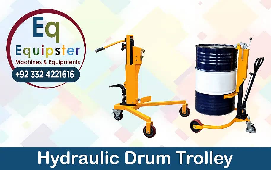 Drum lifter, drum loader trolley pakistan, drum loading off loading 13