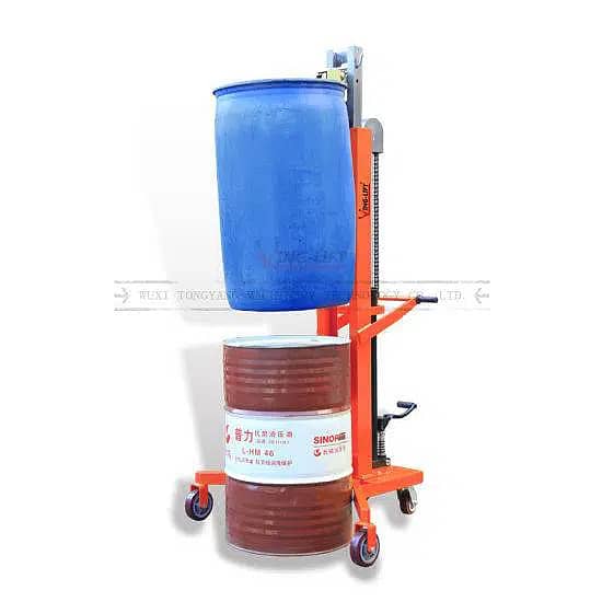 Drum lifter, drum loader trolley pakistan, drum loading off loading 16