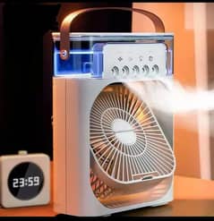 Portable Mini Air Cooler with LED Light 0