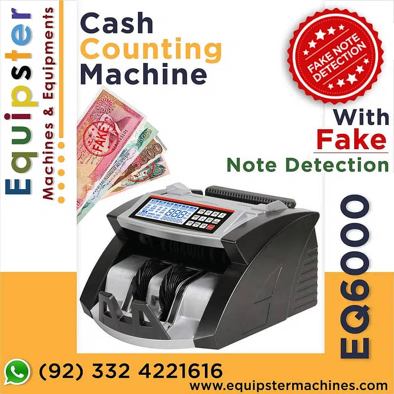 Cash currency note counting machine with fake note detection pakistan 10