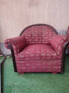 Aset of single sitted sofas