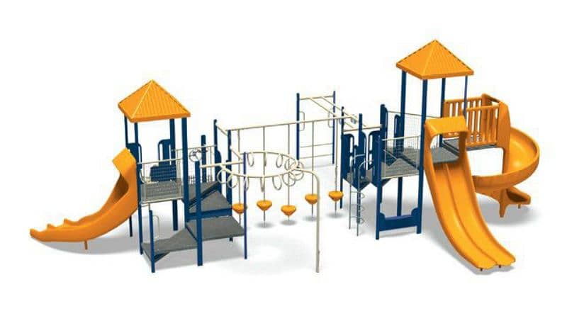 Swings| Slide| Seesaw|Bench| Gazibo|Tree House|Indoor Activities, 8