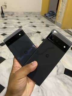 google pixel 6 pro and 6a